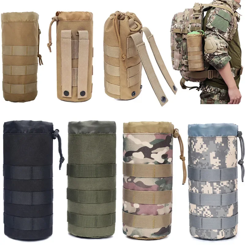 Camping Cooking Can - Tactical Molle Water Bottle Bag Pouch