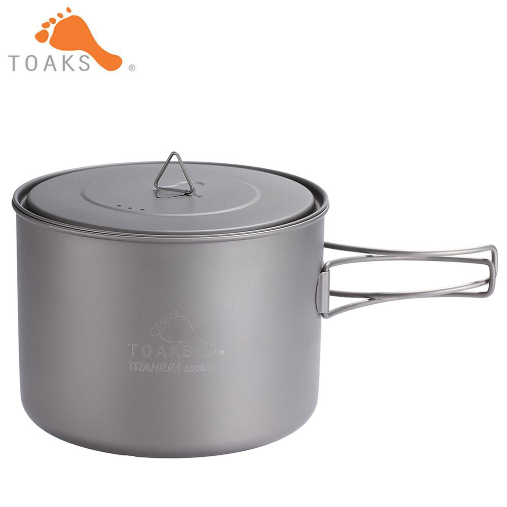 Camping Cooking Gear - TOAKS Outdoor Camping 3 in1 Titanium