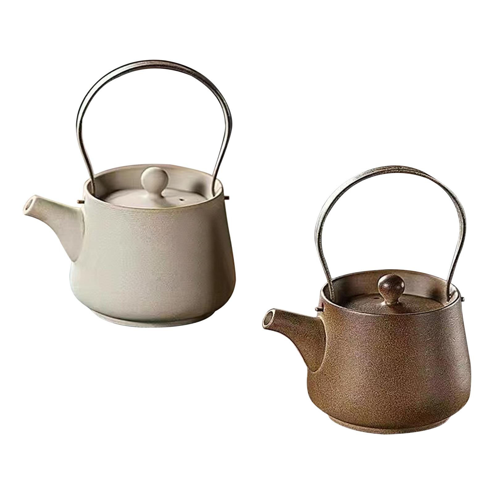 Camping Cooking Can - 200ml Ceramic Teapot Farmhouse Tea Infuser
