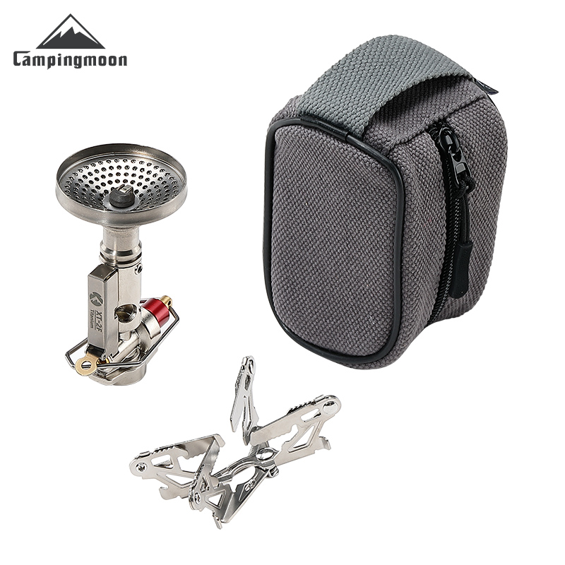 Camping Cooking Equipment Gas - CAMPINGMOON XT-2F Xuanfeng Titanium Rocket Stove