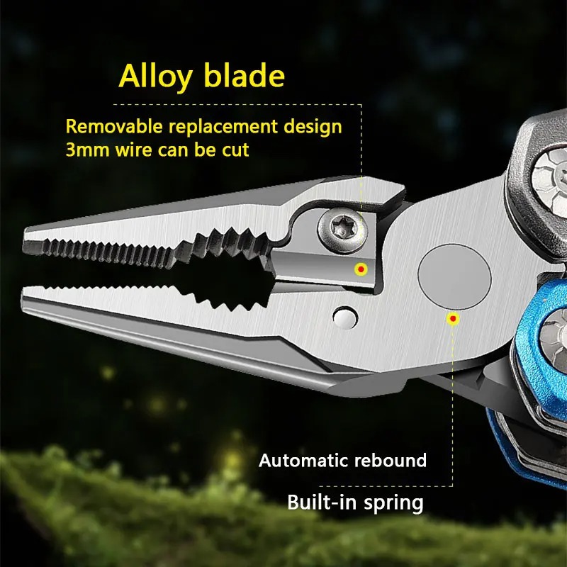 Outdoor Portable Folding Plier - Camping Cooking Knife review and price