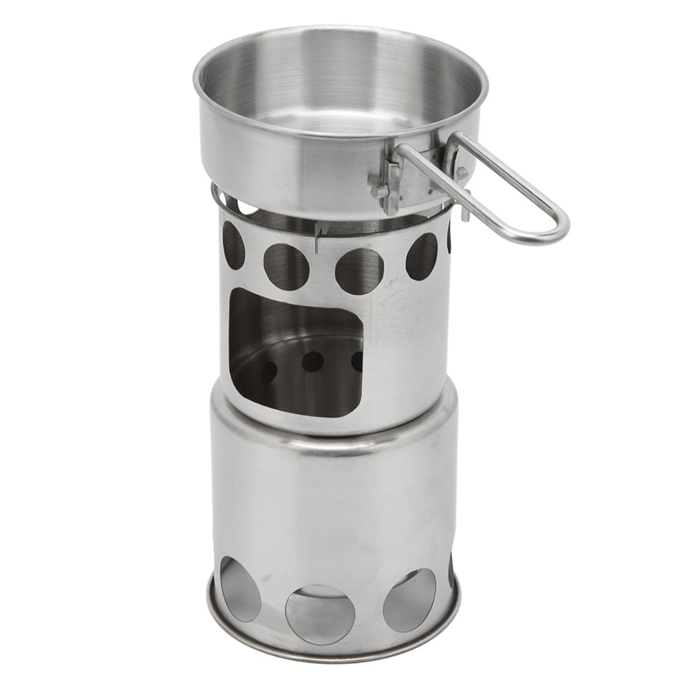 Stainless Steel Camping Cookwa - Camping Cooking Pot With Lid review and price