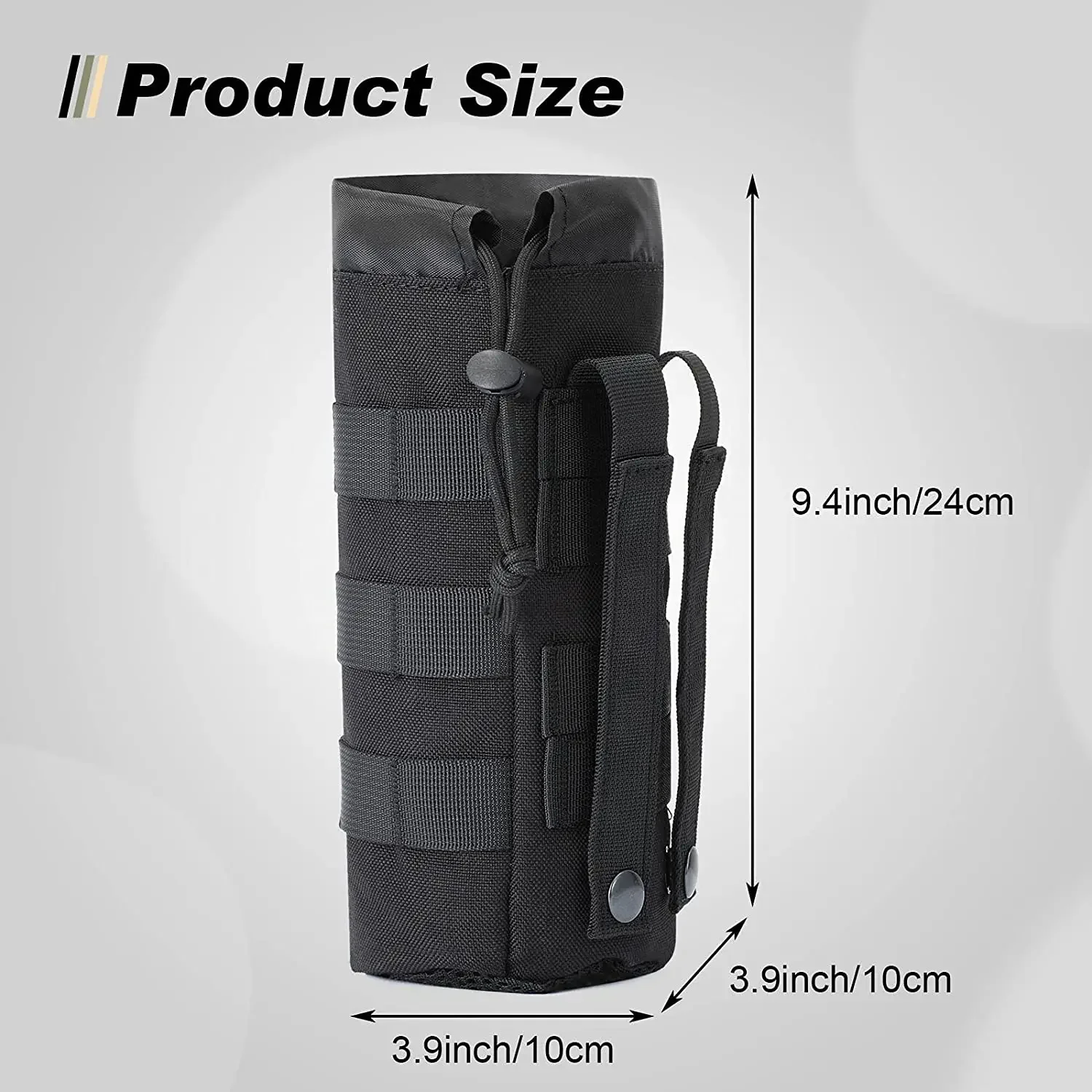 Tactical Molle Water Bottle Ba - Camping Cooking Can review and price