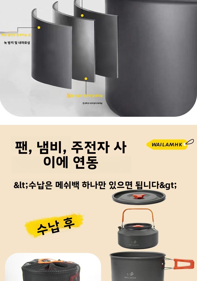 Outdoor Camping Cookware Set P - Camping Cooking Set Compact review and price