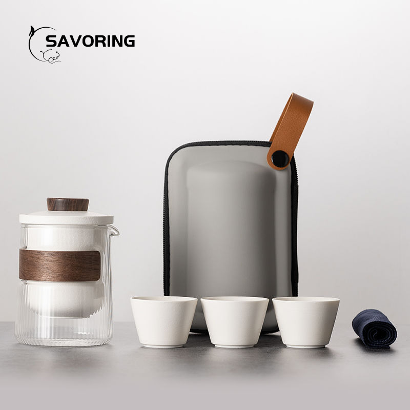 Simple Chinese Ceramic Tea Set - Camping Cooking Gear review and price