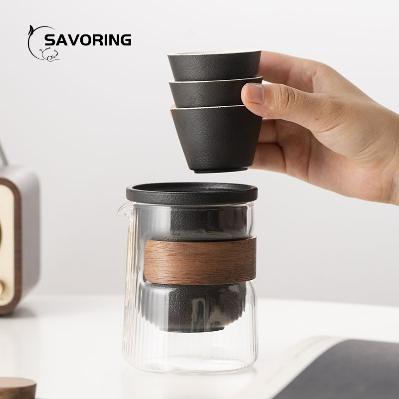 Simple Chinese Ceramic Tea Set - Camping Cooking Gear review and price