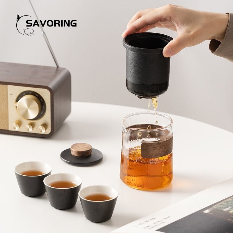 Simple Chinese Ceramic Tea Set - Camping Cooking Gear review and price