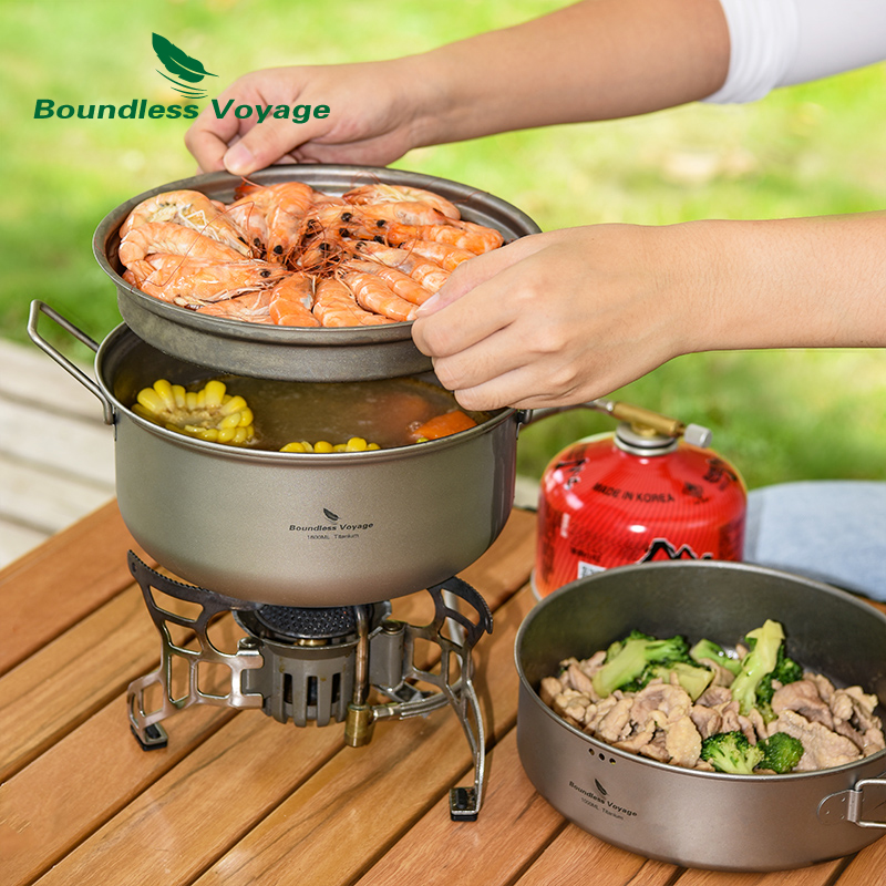 Boundless Voyage Titanium Stea - Camping Cooking Rice review and price