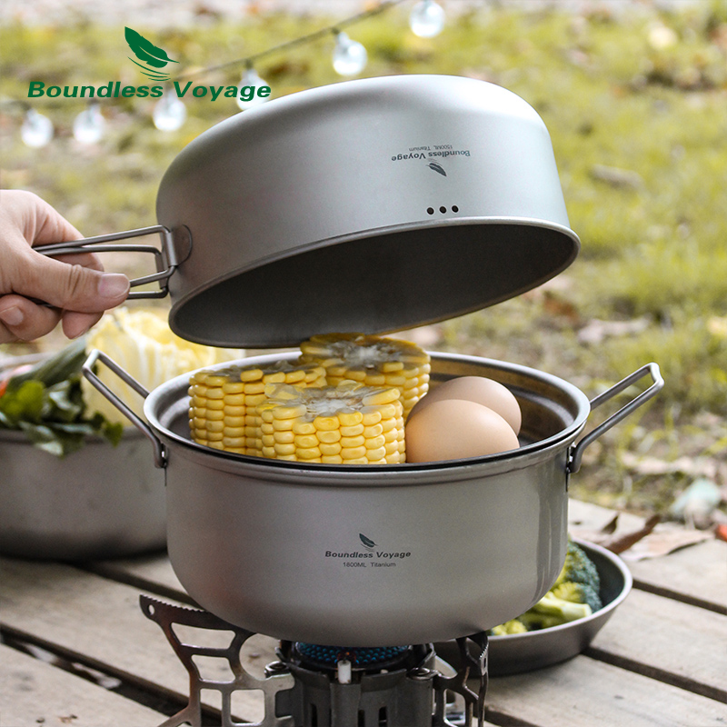 Boundless Voyage Titanium Stea - Camping Cooking Rice review and price