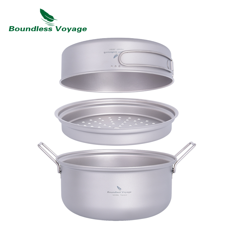 Boundless Voyage Titanium Stea - Camping Cooking Rice review and price