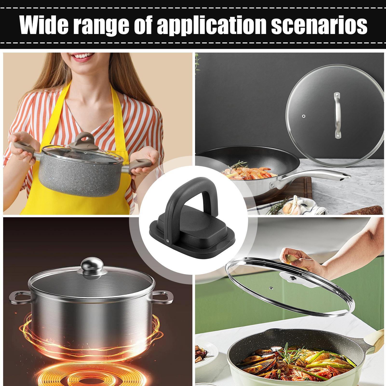 1pc Folding Grip Handle Kitche - Camping Cooking Pot With Lid review and price