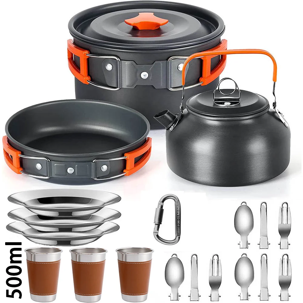 Multi Person Camping Cooking S - Camping Cooking Set Non Stick review and price