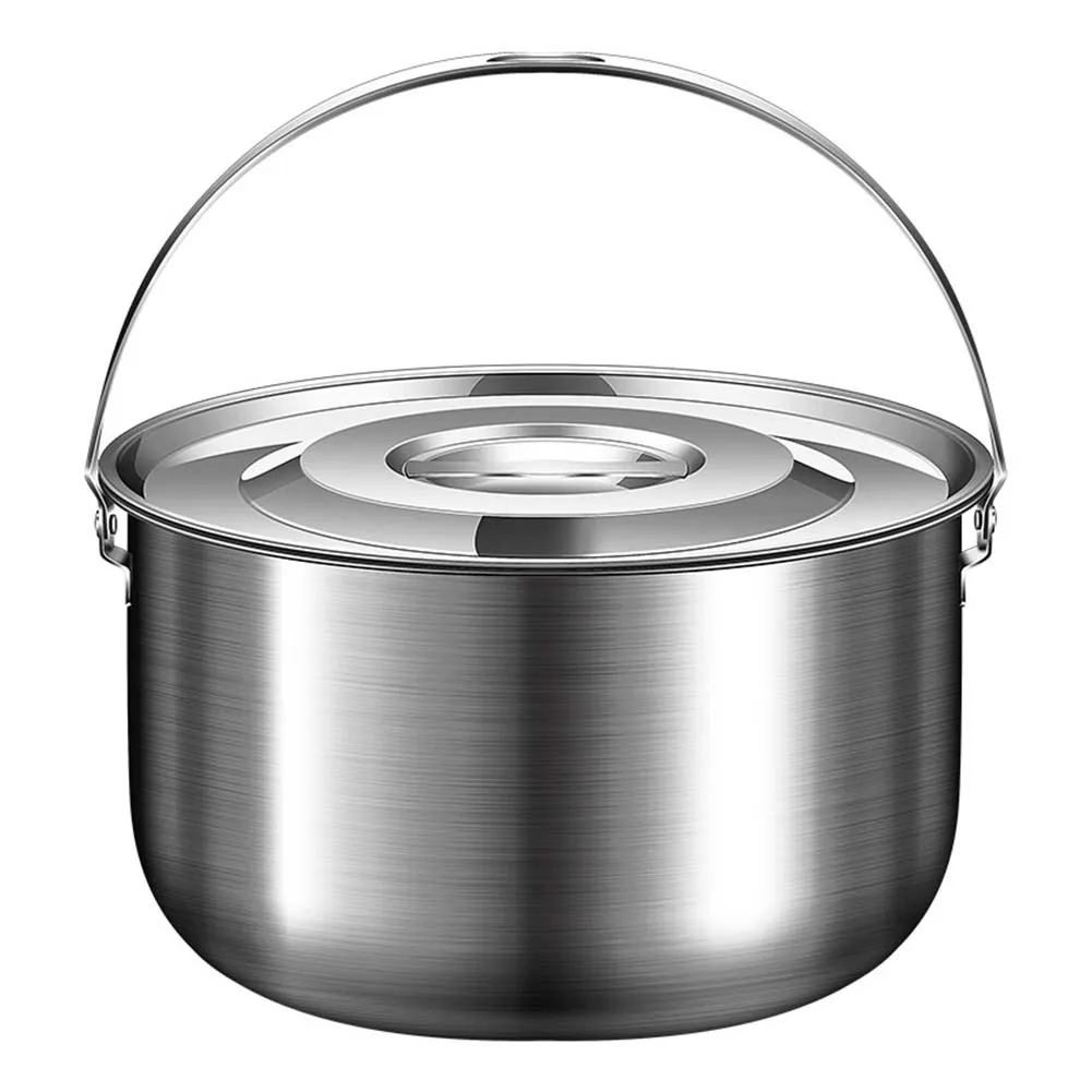 Camping Pot Made of Stainless  - Camping Cooking Pot With Lid review and price