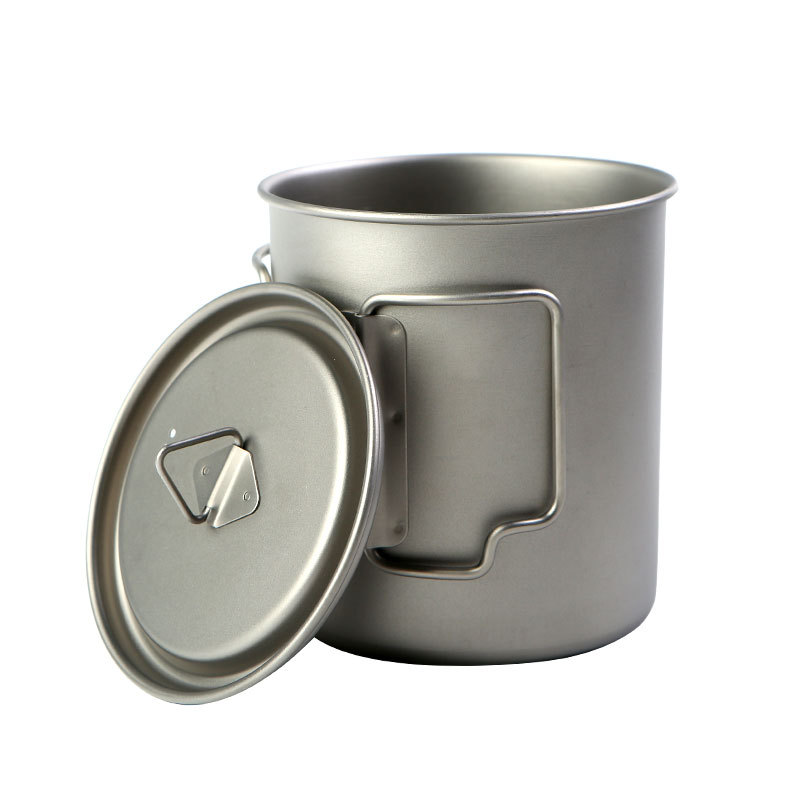Camping Titanium Cups 450ml 55 - Camping Cooking Gear review and price