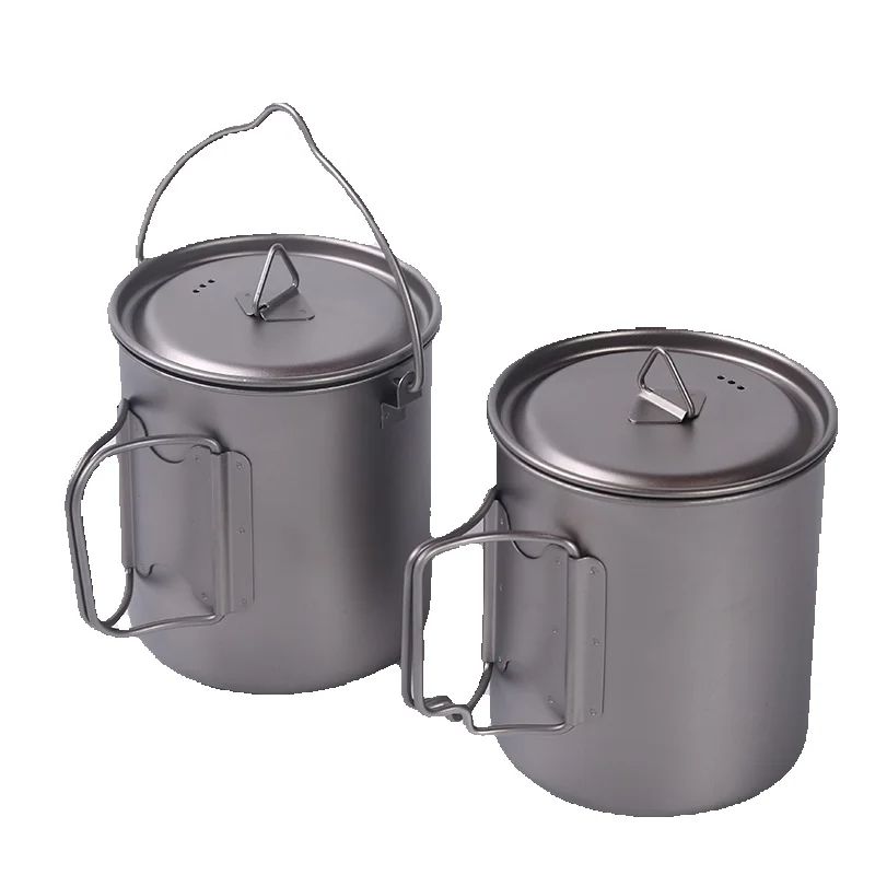 Camping Titanium Cups 450ml 55 - Camping Cooking Gear review and price