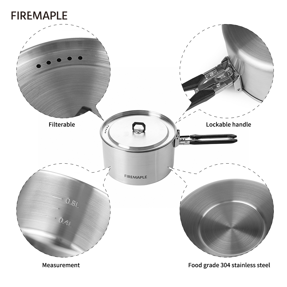 Fire Maple Camping Cookware Hi - Camping Cooking Set Compact review and price