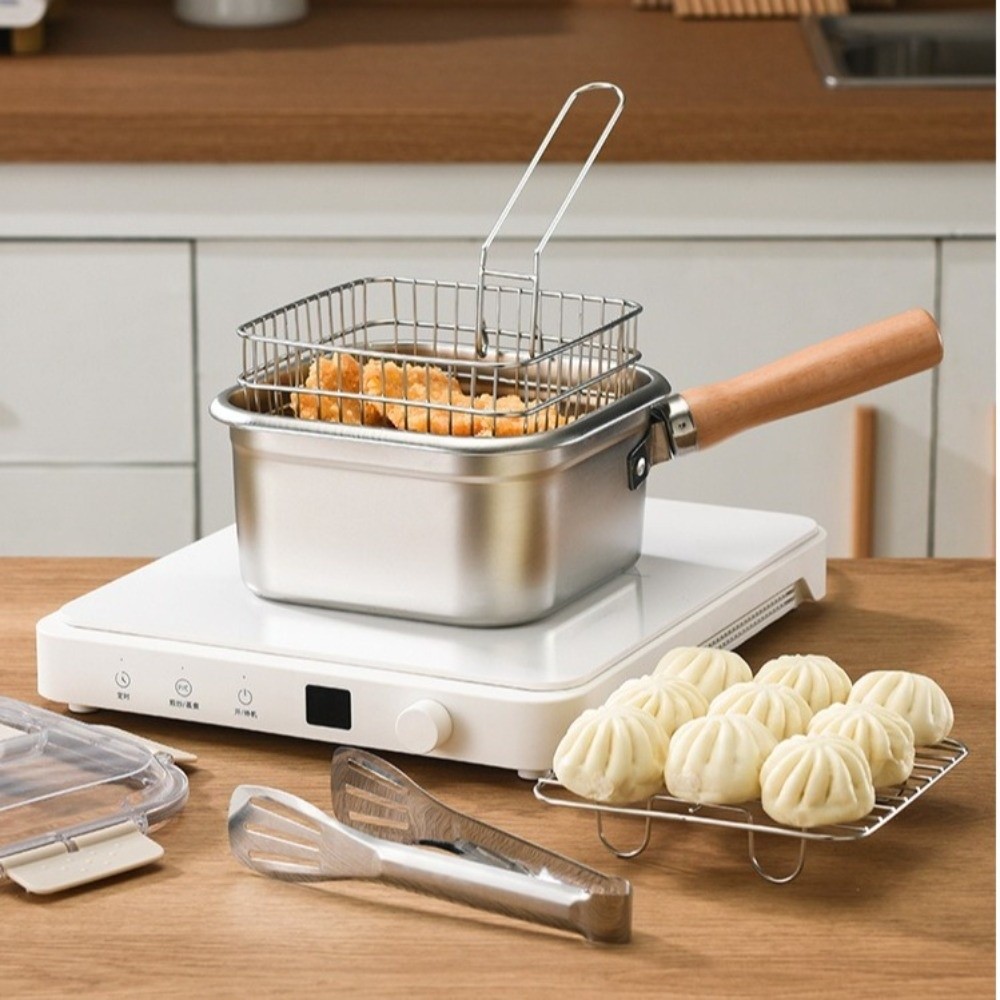 Portable Stainless Steel Fryin - Camping Cooking Set Non Stick review and price