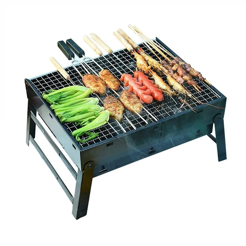 1Set Barbecue Charcoal Stove P - Camping Cooking Set Non Stick review and price