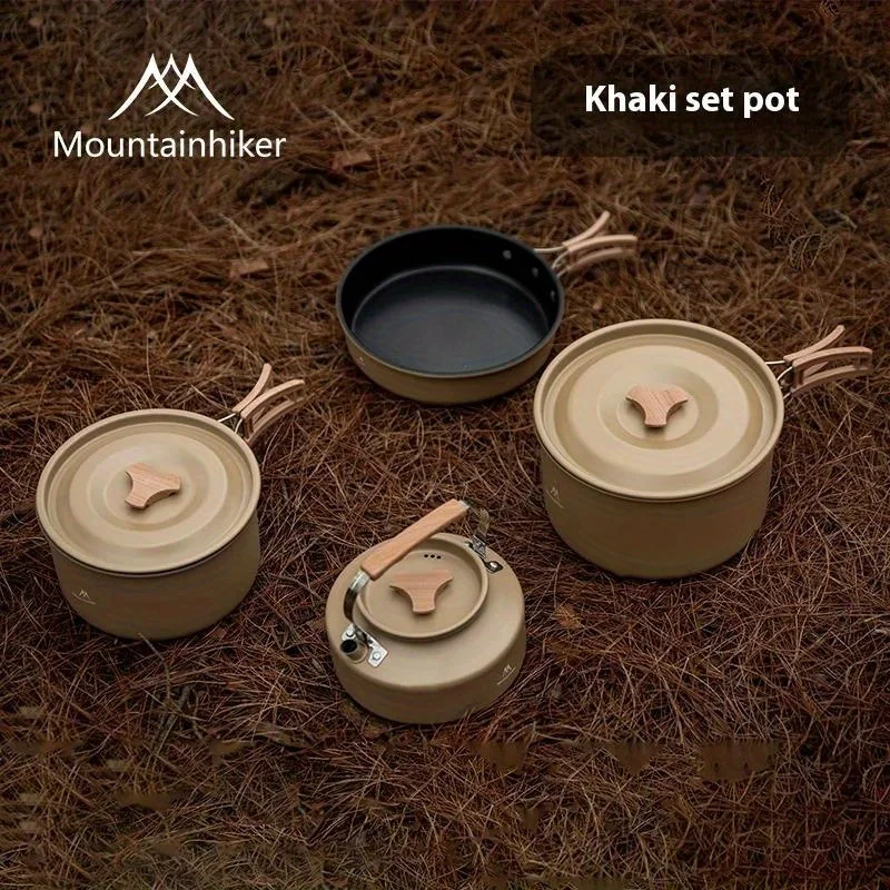 Mountainhiker new set pot kett - Camping Cooking Set Compact review and price
