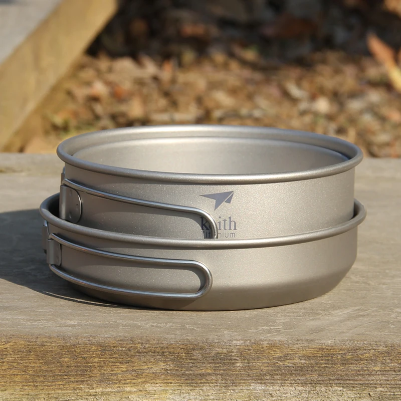 Keith 3PCS Titanium Cookware P - Camping Cooking Recipes review and price