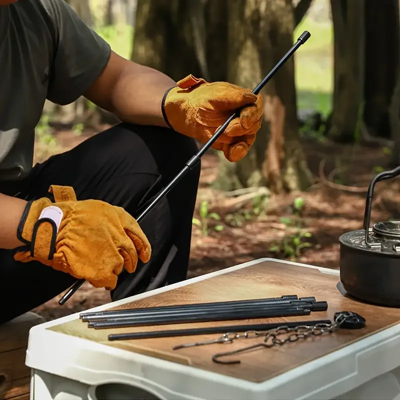 Outdoor Large Bonfire Tripod P - Camping Cooking Tripod review and price