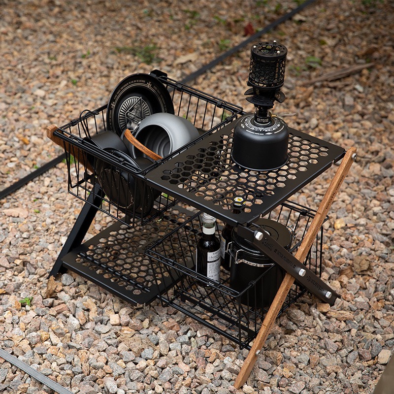 Portable Folding Camping Table - Camping Cooking Table With Storage review and price