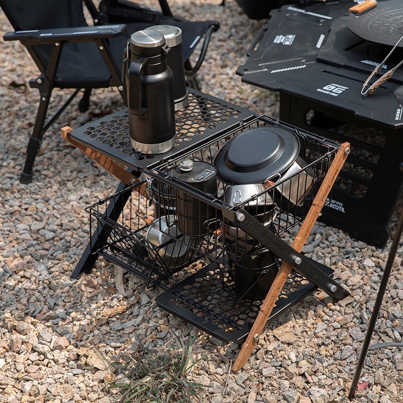 Portable Folding Camping Table - Camping Cooking Table With Storage review and price