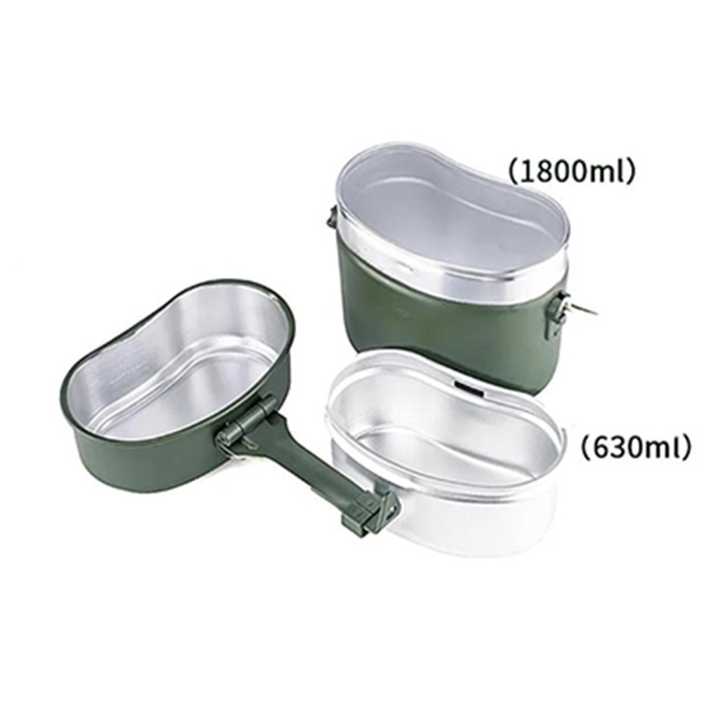 3 Pcs Aluminum Lunch Box Set 6 - Camping Cooking Set Compact review and price