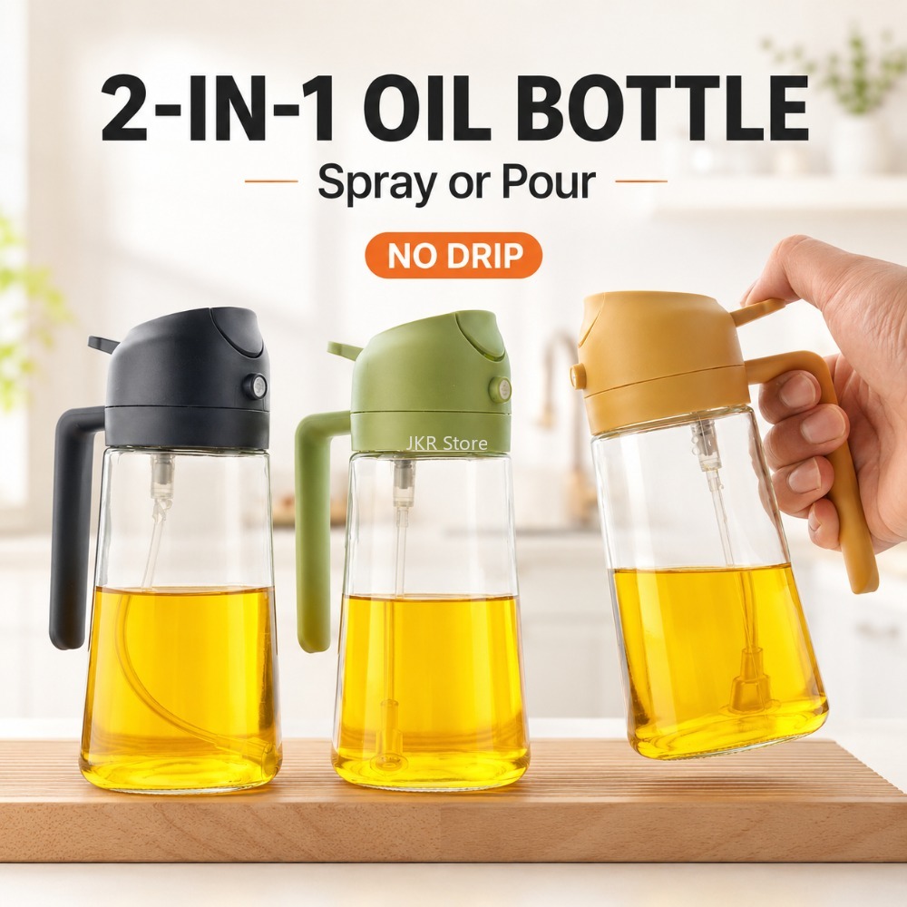 2 in 1 Olive Oil Sprayer Dispe - Camping Cooking Kitchen review and price