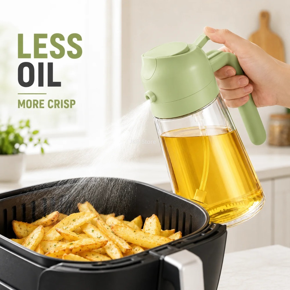 2 in 1 Olive Oil Sprayer Dispe - Camping Cooking Kitchen review and price