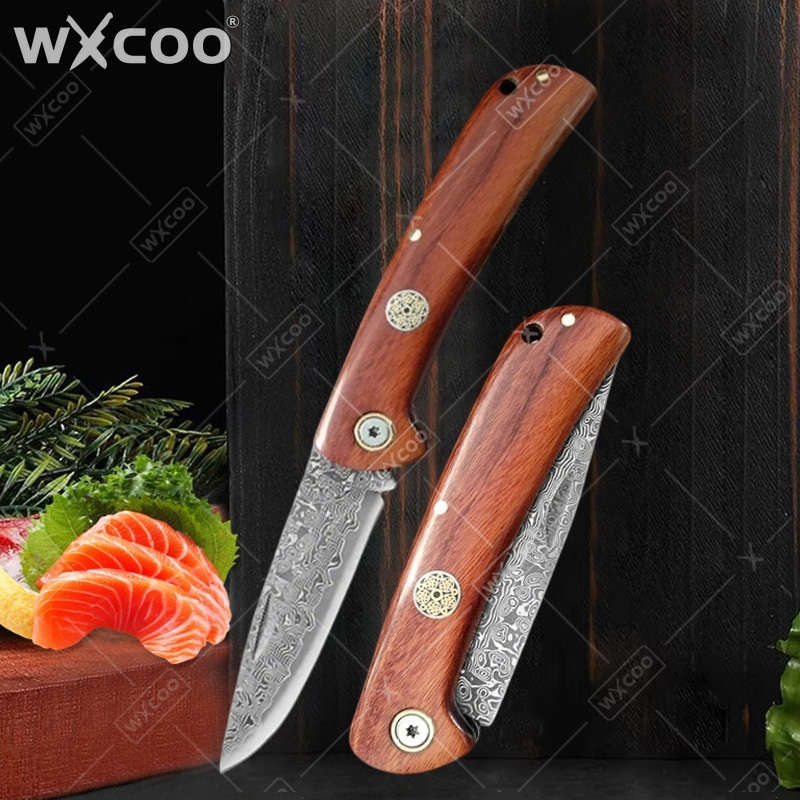 WXCOO Folding Knife Pocket Kni - Camping Cooking Knife review and price