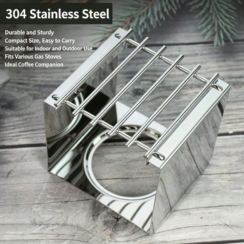 Stainless Steel Square Coffee  - Camping Cooking Gear review and price