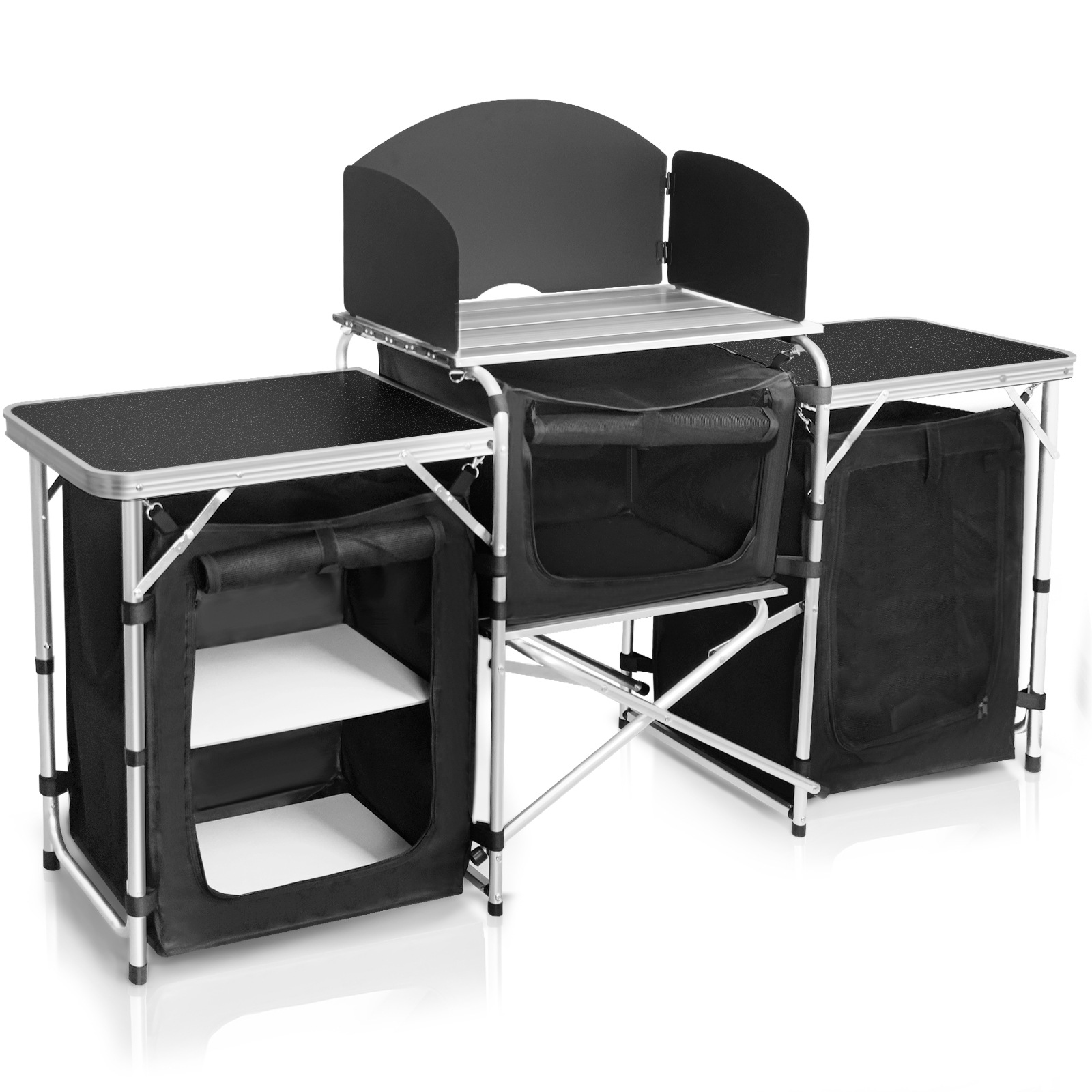 Hot-selling Outdoor Camping Mo - Camping Cooking Table With Storage review and price