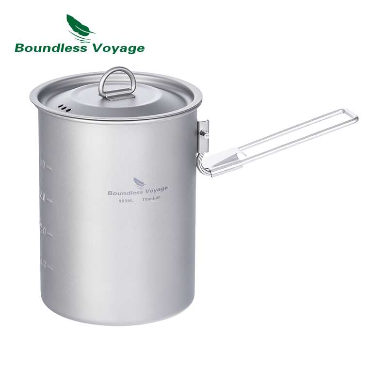 Boundless Voyage 900ml Titaniu - Camping Cooking Pot With Lid review and price