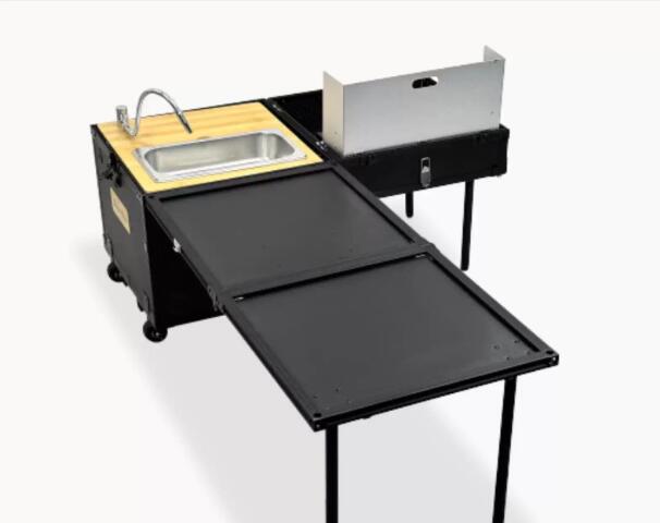 Outdoor movable kitchen Cookin - Camping Cooking Table With Storage review and price
