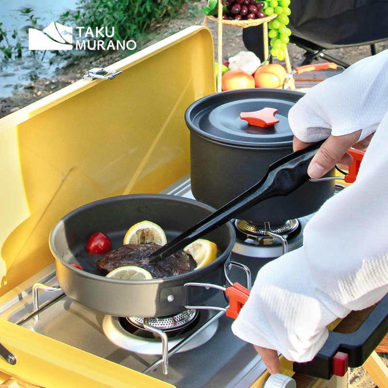 Camping Cookware Set Outdoor C - Camping Cooking Rice review and price