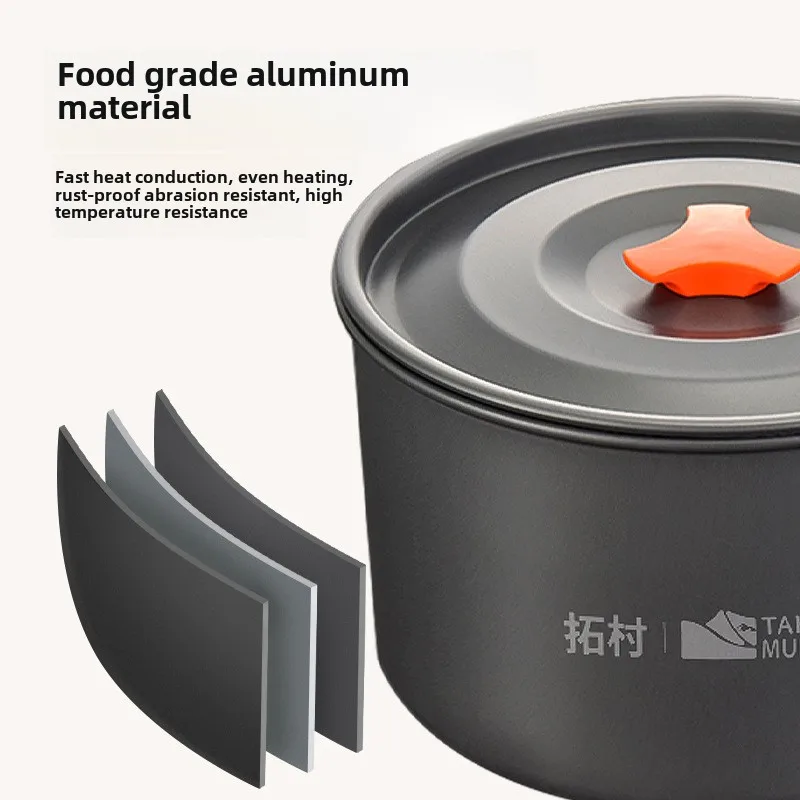 Camping Cookware Set Outdoor C - Camping Cooking Rice review and price