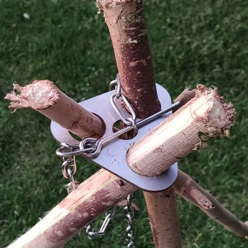 Outdoor BBQ Tripod Portable De - Camping Cooking Gear review and price