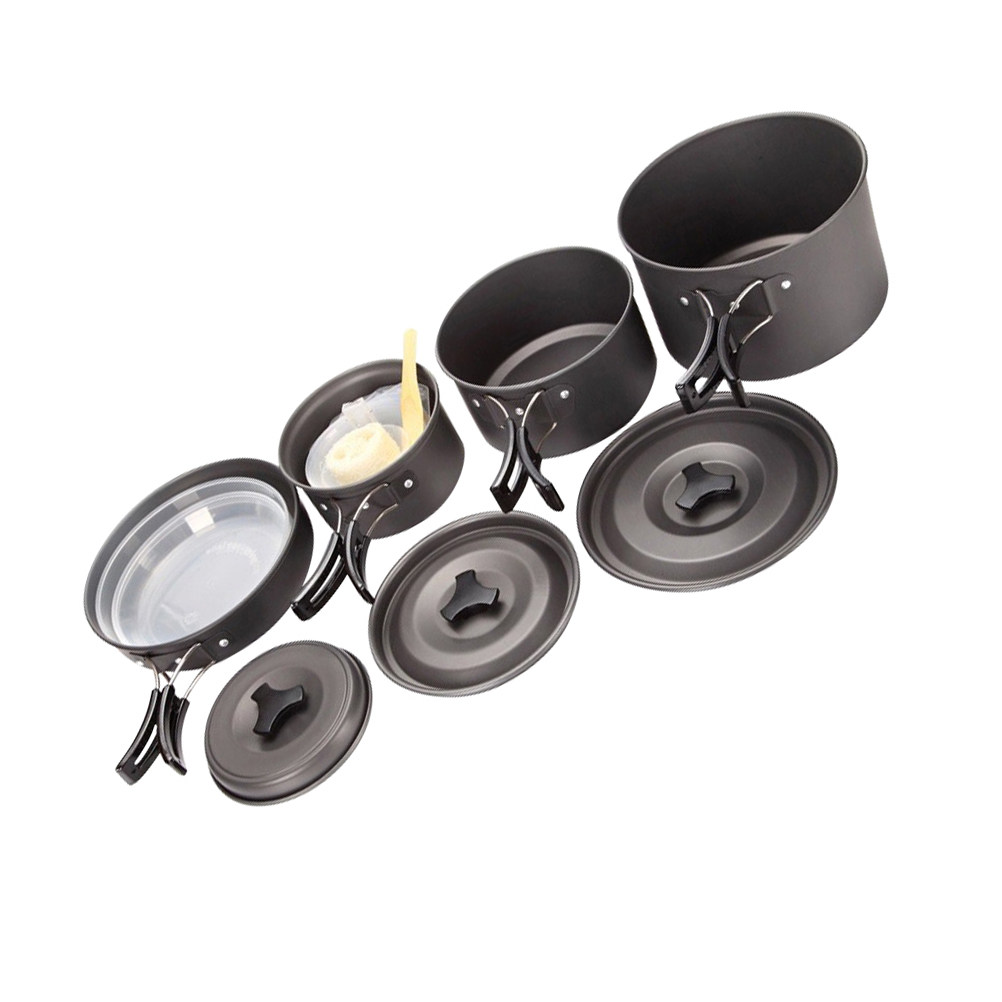 1Set Compact Camping Cookware  - Camping Cooking Set Compact review and price