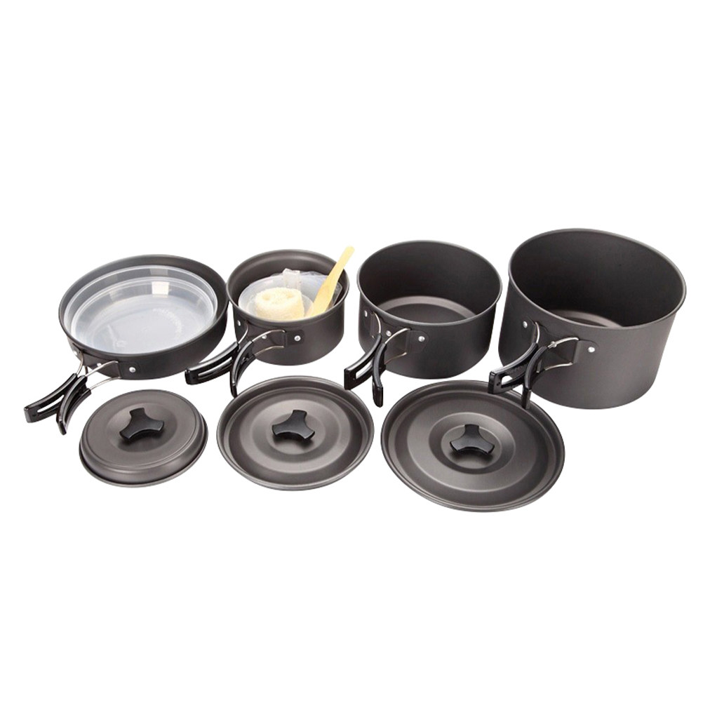 1Set Compact Camping Cookware  - Camping Cooking Set Compact review and price