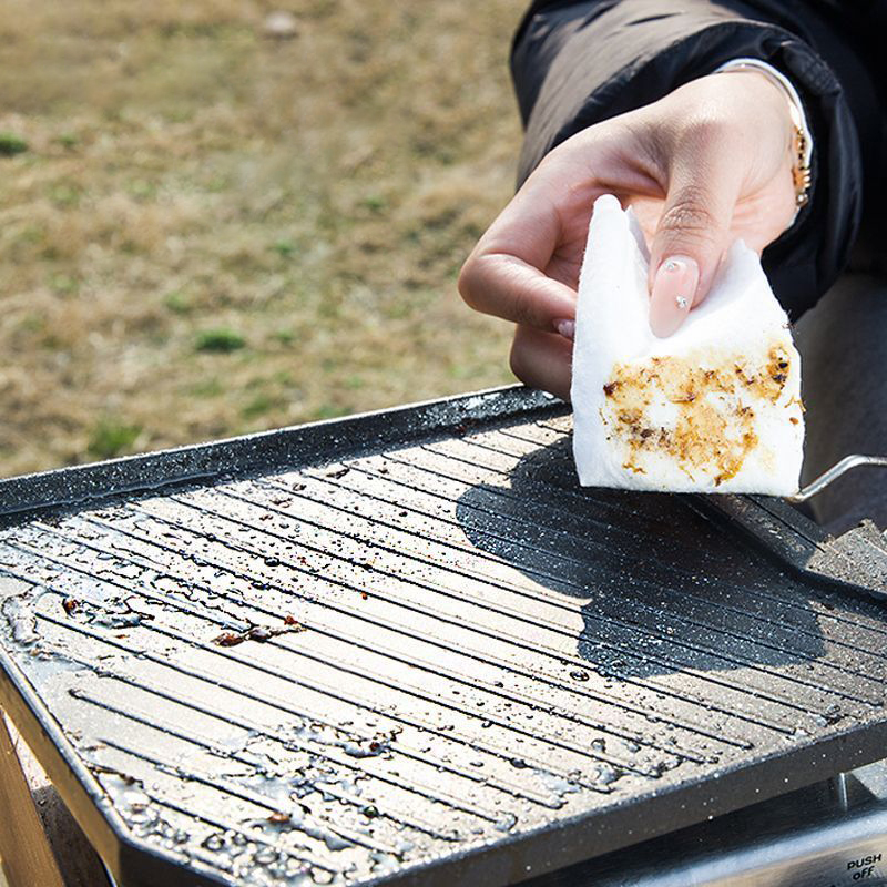 Outdoor camping barbecue pan H - Camping Cooking Set Non Stick review and price