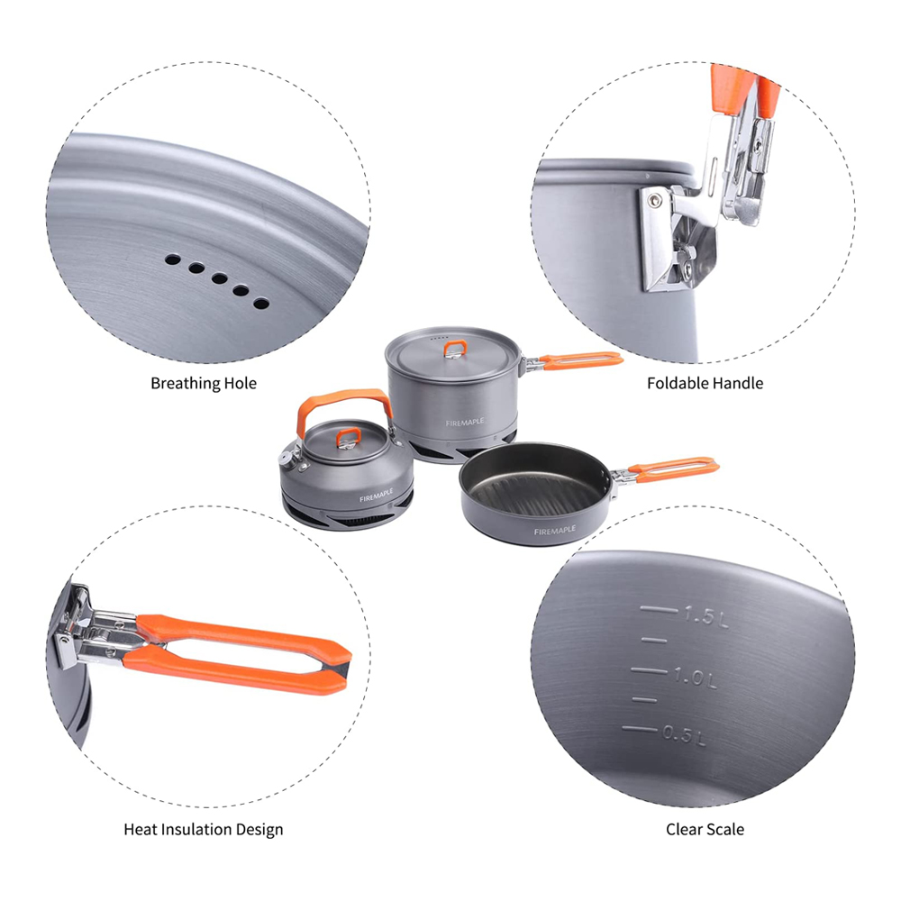 Fire Maple Camping Cookware Ut - Camping Cooking Rice review and price