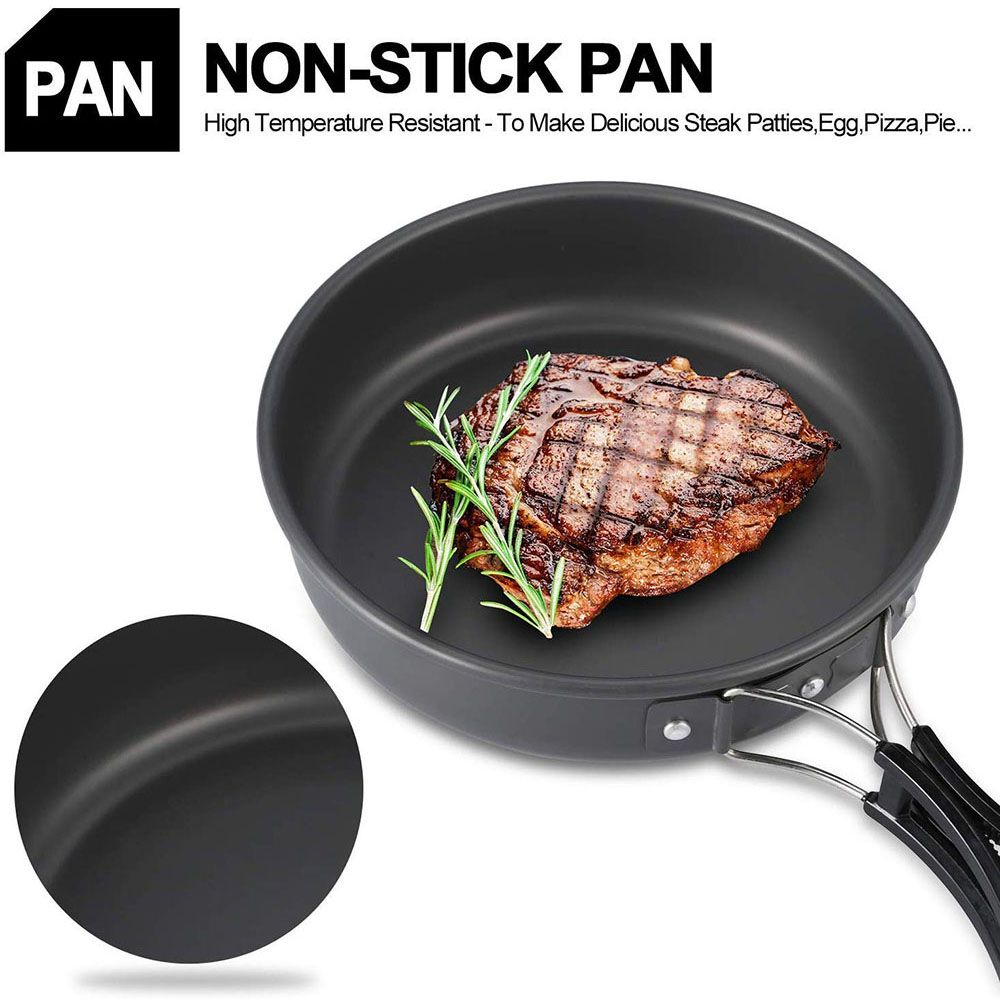 Outdoor Camping Cookware Set M - Camping Cooking Gear review and price