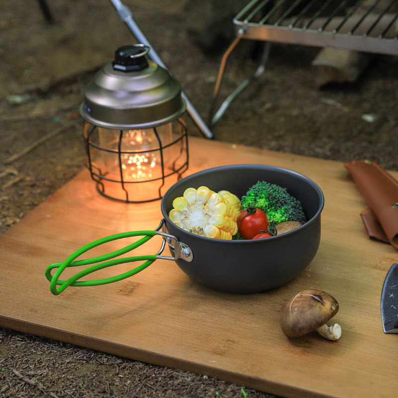 Camping Cookware Set, Ultra Li - Camping Cooking Set Compact review and price