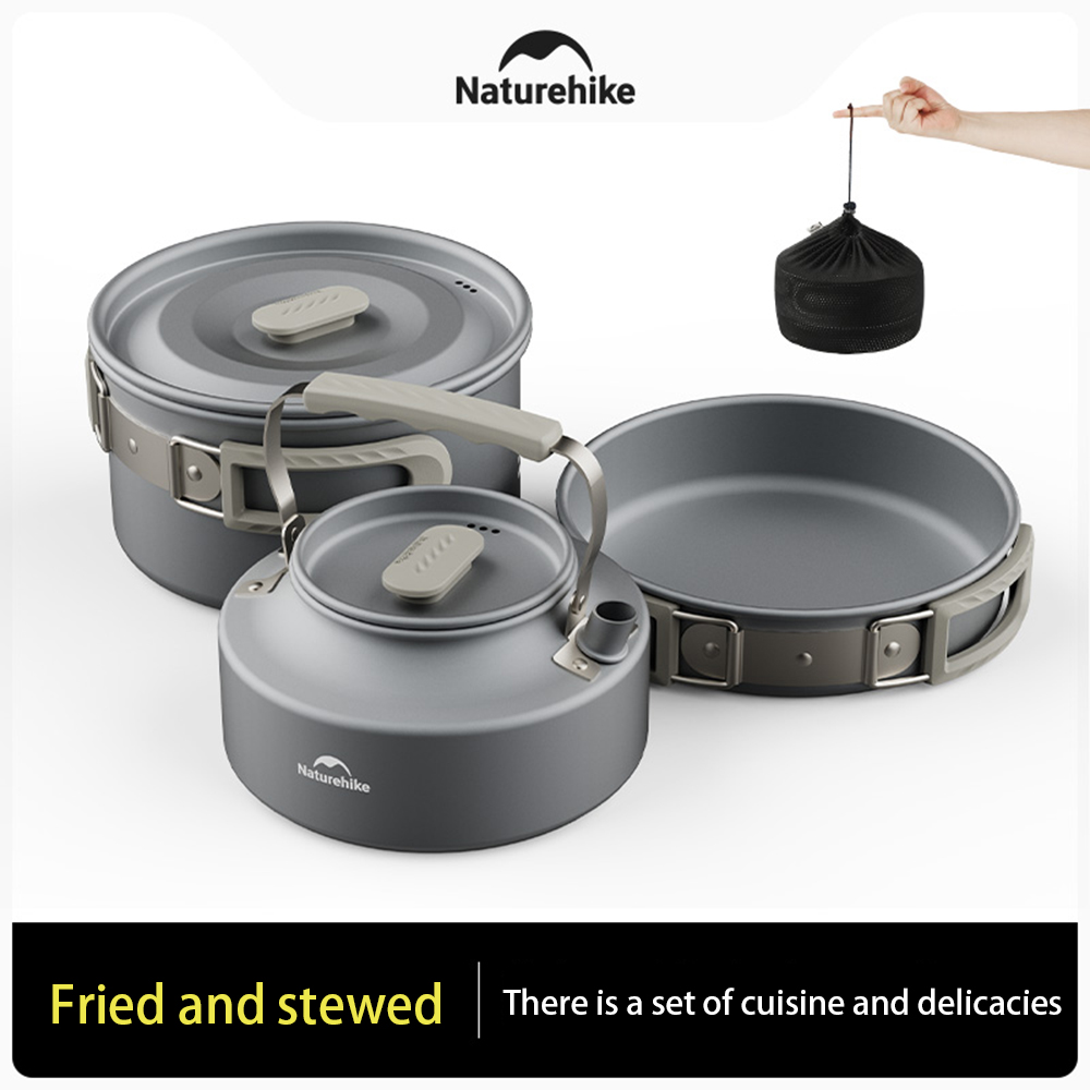 Naturehike Outdoor Pot Set,Cam - Camping Cooking Set Compact review and price