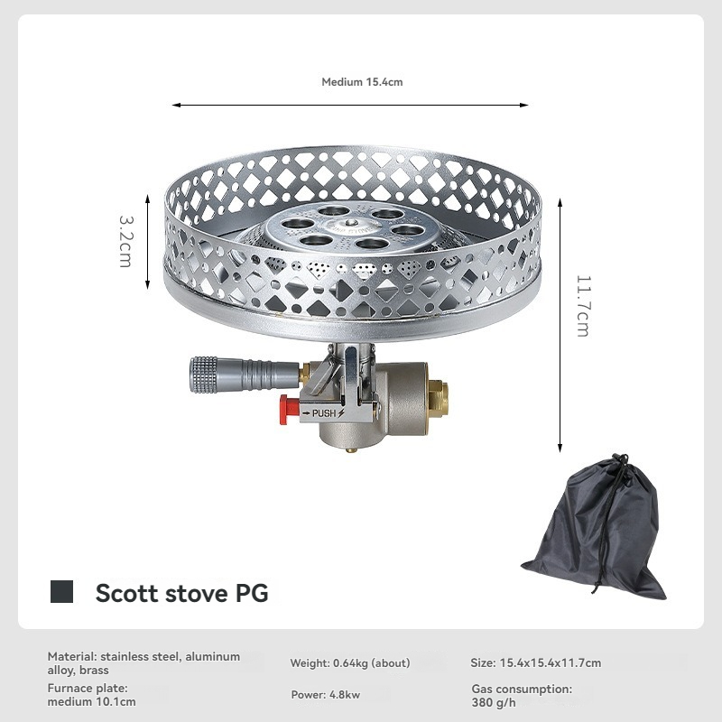 CAMPINGMOON PG-4 Scott Propane - Camping Cooking Equipment Gas review and price