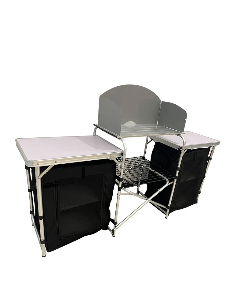 Outdoor Camping Aluminum Porta - Camping Cooking Kitchen review and price
