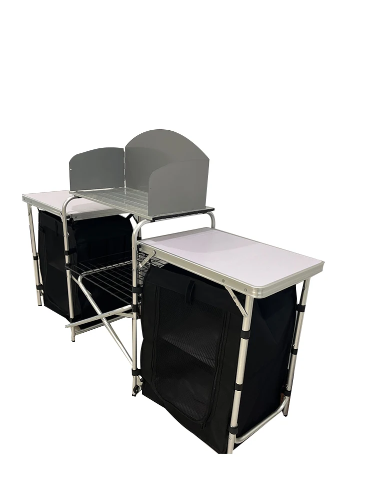 Outdoor Camping Aluminum Porta - Camping Cooking Kitchen review and price