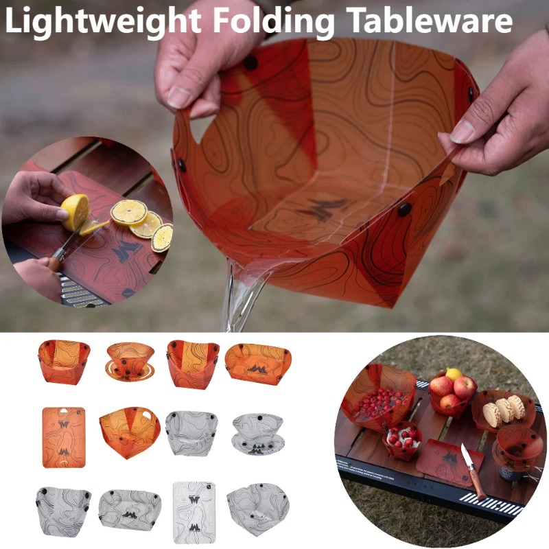 Foldable Camping Tableware Por - Camping Cooking Recipes review and price