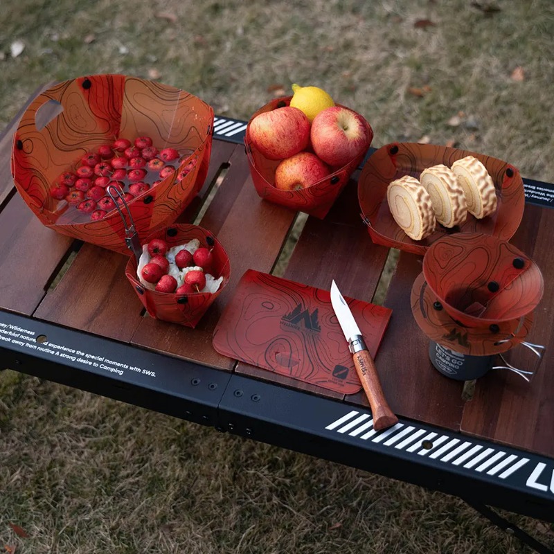 Foldable Camping Tableware Por - Camping Cooking Recipes review and price
